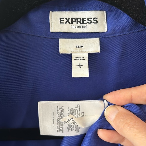 Express Portofino Slim Sleeveless Blouse - Picture 2 of 3